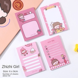 Bloc de <span class=keywords><strong>Notas</strong></span> Autoadhesivo con Diseño de Corazón para Niñas, <span class=keywords><strong>Notas</strong></span> para Cuadernos Pequeños, Papelería para Estudiantes - Product Image 4