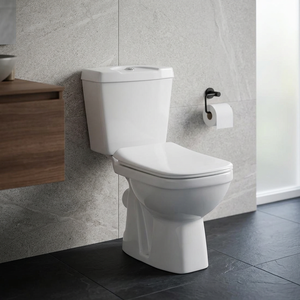 Ensemble de sanitaires économiques colorés, toilettes en céramique, WC italien avec lavabo sur pied en lotus, prix de gros - Product Image 4