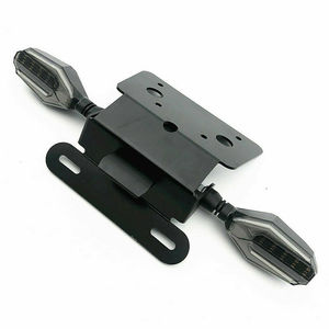 Accessoires : Support de plaque d'immatriculation arrière avec clignotants LED et éliminateur de garde-boue pour SUZUKI GSX-<span class=keywords><strong>S</strong></span> <span class=keywords><strong>750</strong></span> GSXS GSX <span class=keywords><strong>S</strong></span> <span class=keywords><strong>GSR</strong></span> <span class=keywords><strong>750</strong></span> S750 - Product Image 1