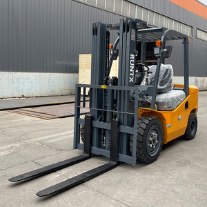 Carretilla elevadora de mástil de dos etapas de altura de elevación RUNTX, carretilla elevadora de 4 toneladas a la venta - Product Image 4