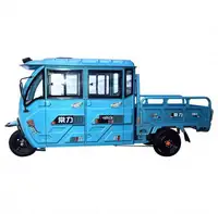 Triciclo de carga chang li china com cabine três rodas auto rickshaw