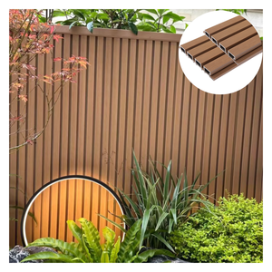 Anti-UV WPC Exterior <b>Wall</b> Cladding Wood <b>Plastic</b> Composite Easy Installation Outdoor <b>Wall</b> <b>Panel</b> Board - Product Image 6