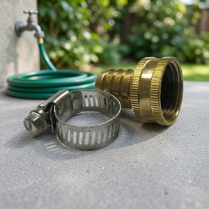 Connecteurs de tuyau d'arrosage de jardin en aluminium femelle, raccords rapides, norme ANSI, raccords de robinet, adaptateurs de tuyau, collier de serrage, accessoires de jardin - Product Image 3