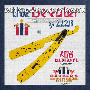 Rasoir de sécurité manuel en acier inoxydable 3PRO populaire 2018, lame simple avec manche court, utilisation sous les aisselles - Product Image 2