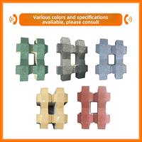 Meilleures ventes : Pavés en béton emboîtables pour gazon YW-PLZ-06, pour parkings extérieurs, gris, 250x190mm, briques de pavage vertes, fabriquées en Chine