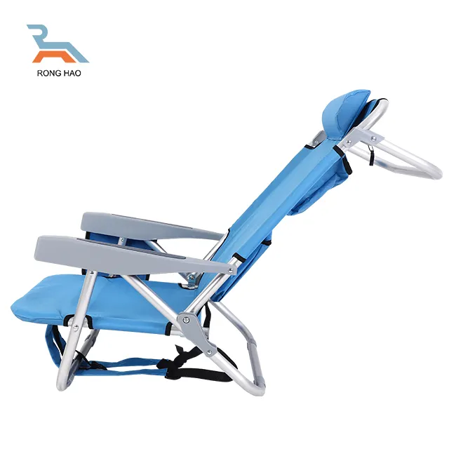 High quality adjustable folding chair for easy backpack carrying