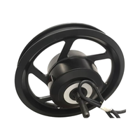 Kit moteur de trottinette électrique OEM 12 pouces 48V 350W 500W, conversion durable pour vélo électrique avec écran LCD et alimentation par batterie au lithium