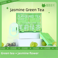 SG002 Mo Li Lv Cha Jasmijn Groene Thee Zakjes 3g Per Zakje Voedingsmiddelenkwaliteit Innovatieve Hangende Oorvormige Geurende Fruitthee
