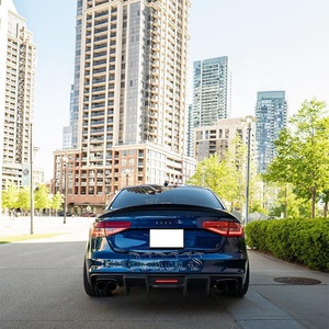 สปอยเลอร์หลังคาร์บอนไฟเบอร์ทรง Sedan สำหรับ B8 B8.5 ปี 2008-2016 - Product Image 3