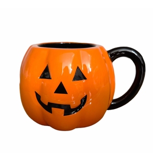 Mug à café personnalisé en céramique peint à la main, cadeau d'affaires créatif, motifs 3D en relief de chat, citrouille, fantôme, sorcière, monstre, personnalisé - Product Image 6