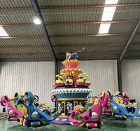 Offre Spéciale : Équipement de Manèges pour Enfants - Voitures à Rebond Rotatives 'Crazy Dance' pour Parcs d'Attractions, Offrant des Expériences Emotionnelles et Attrayantes