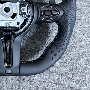 Volante <span class=keywords><strong>de</strong></span> Cuero para Auto BMW F30 F10 F15 F16 F34 F36 F20 F22 F25 F32 M3 M5 E60 E70 E90 M Sports, Disponible en Stock - Product Image 4
