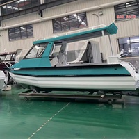 Bateau de pêche en aluminium Easy Craft de 20 pieds (6 m) avec console centrale, certifié CE