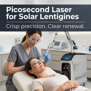 เครื่องเลเซอร์พิโกวินาที อุปกรณ์เลเซอร์พิโก กำจัดรอยสักด้วยเลเซอร์พิโก  ผลลัพธ์ LIOB  ความกว้างพัลส์สั้นพิเศษ 300ps  เลเซอร์พิโกแบบรวม AI - Product Image 1