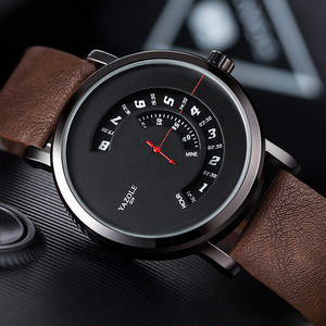 Yazole 509 510 <span class=keywords><strong>511</strong></span> thiết kế đặc biệt màu đen cổ tay xem người đàn ông Relojes Yazole đồng hồ - Product Image 5