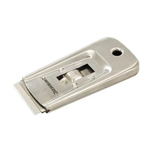 Silverline Gratte-vitre rétractable en acier 100mm - Product Image 1