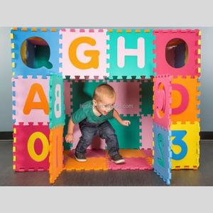 HONLOY - Tapete de Espuma EVA Encastrable para Niños, Tapete Educativo de 30x30cm con Letras del Abecedario, Tapete de <span class=keywords><strong>Actividades</strong></span> para Gatear - Product Image 2