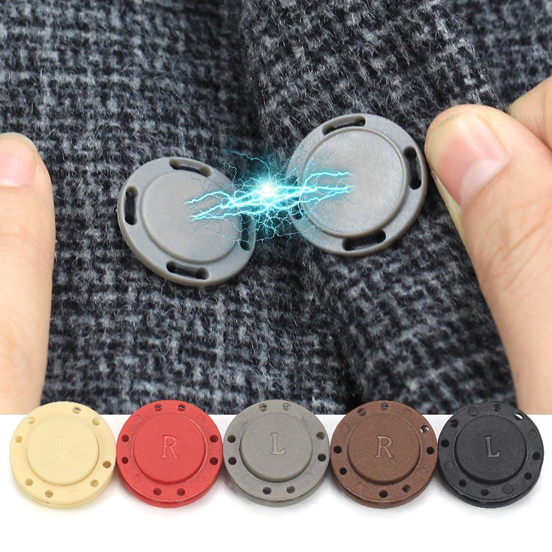 Magnetic Hidden Buckle Nylon Classic Sweater