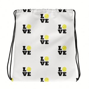 Sac à cordon pour pickleball, sac promotionnel personnalisé avec logo pour pickleball, créez votre sac, sac cadeau d'anniversaire - Product Image 1