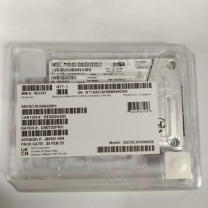 NOUVEAU Disque SSD Interne Intel D3-S4610 SSDSC2KG960G801 960 Go 7200 tr/min, Emballage Scellé d'Origine, Garantie 3 Ans, SATA - Product Image 1