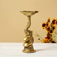 En forme de fleur plusieurs couleurs moderne Diwali Diya laiton Diya meilleur pour Pooja utilisé article maison et festif décoratif métal Diya