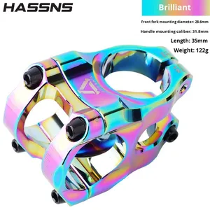 Horquilla de suspensión de alta resistencia HASSNS HA31 para bicicleta de montaña, descenso y todoterreno, AM/FR/DH/Berm, ultraligera, hueca, con manillar CNC. - Product Image 5