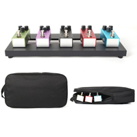 Stand Pedal Efek, Papan Pedal Efek Trumpet Mini Ultralight, Papan Pedal Efek Gitar Elektrik Satu Bagian.