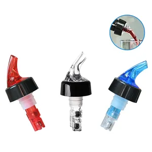 Verseur automatique de bouteille mesurée Bec verseur de bouteille d'alcool Verseurs de bouteille Jigger Quick Shot Spirit Mesure Verseur de vin