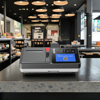Máquina POS de pantalla táctil de 11,6 "para Marketplace, restaurante, venta al por menor, ventana Android, OEM, caja registradora personalizable, impresora integrada