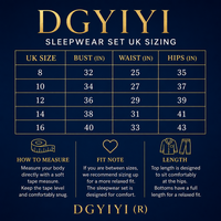 Ensemble de pyjama en coton épais personnalisé en deux pièces pour femmes, haut à manches longues British Fox, pantalon large, coordonné, taille UK 8 à 16