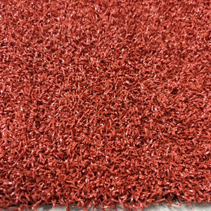 Sân cỏ nhân tạo màu đỏ cho các bề mặt giải trí như khu vui chơi, sân golf, phòng tập thể dục, sự kiện, kiểu dáng công ty - Product Image 6
