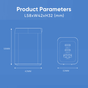 65W nhanh chóng sạc Adapter cho chargeur <span class=keywords><strong>iPhone</strong></span> 15 Pro carregador porttil cargador <span class=keywords><strong>iPhone</strong></span> gốc caricatore <span class=keywords><strong>iPhone</strong></span> sạc - Product Image 6