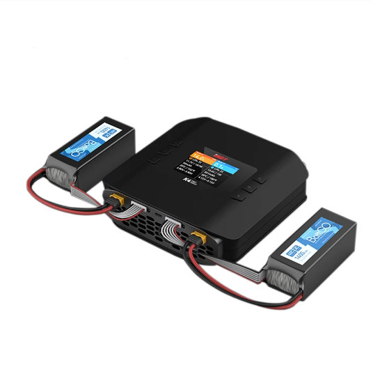 New ISDT K4 1~8S Lithium Battery Smart Charger 20A 600W AC/DC IndependentDual Mode Dual Channel for Lipo Battery Charge Rc Toy