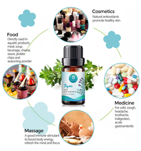Produttore all'ingrosso all'ingrosso campione libero marchio privato puro naturale <span class=keywords><strong>olio</strong></span> di <span class=keywords><strong>timo</strong></span> biologico per additivi alimentari - Product Image 4