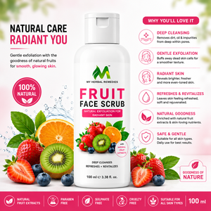 Gommage Visage aux Fruits Naturels, Formule Exfoliante pour Soins du Visage avec Extrait de Fruits Naturels, OEM ODM, Marque Privée, Vente en Gros - Product Image 5