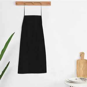 Bajo MOQ lienzo tela de lino <span class=keywords><strong>personalizado</strong></span> <span class=keywords><strong>delantal</strong></span> Agregar nombre <span class=keywords><strong>foto</strong></span> texto Logo ajustable cocina Chef cocina para hombres mujeres - Product Image 5