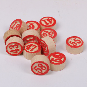 Offre Spéciale pratique <span class=keywords><strong>Bingo</strong></span> Lotto numéro en bois échecs pensée exercice Puzzle jeu ensemble - Product Image 3