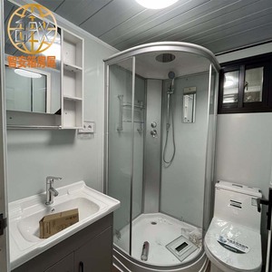 บ้านคอนเทนเนอร์แบบขยายได้ ขนาด 20 ฟุต ดีไซน์ทันสมัย พร้อมห้องน้ำ - Product Image 2