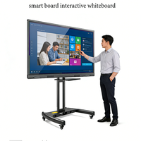 Tableau blanc interactif numérique à écran plat BlueLightBest Selling 55 pouces pour écoles, tout-en-un