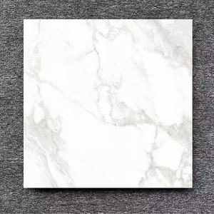 Carreaux de sol en porcelaine effet marbre blanc mat antidérapant <span class=keywords><strong>60x60</strong></span> (24x24) pour la décoration intérieure, fournis par la ville de Foshan - Product Image 3