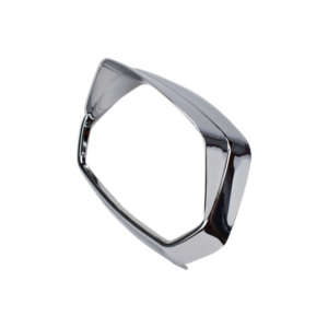 <span class=keywords><strong>Vespa</strong></span> Parts Round Motorcycle Head Light Head Lamp Light Frame Refit pour <span class=keywords><strong>Vespa</strong></span> Scooter SPRINT 150 Bright Black Hoarse Black - Product Image 2