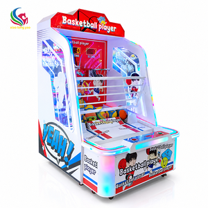 Machine de jeu de basket-ball d'arcade à monnayeur pour enfants, pliable, pour deux joueurs, pour centre commercial et parc - Product Image 5