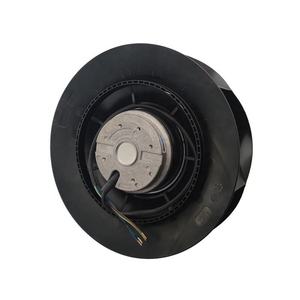 Ventilador centrífugo industrial de CA para refrigeración por conducto de escape de bajo ruido, modelo R2E225-RA92-48 de ebmpapst. - Product Image 1