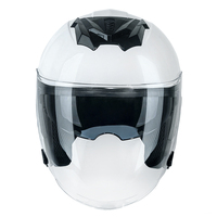 Casque ouvert 3/4 - Homologué 3C et DOT, système à double visière, ABS haute résistance