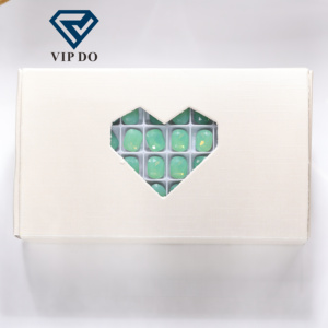 K9ガラスクリスタルハンドジュエリーアクセサリーチップボトムプロテイン長方形丸テーブルカットDIYルースプロテインシリーズラインストーン - Product Image 6