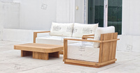 Nouveaux ensembles de meubles de jardin et de terrasse design toutes saisons, ensemble table à manger de patio, canapés de jardin et ensembles repas, chaise longue en teck