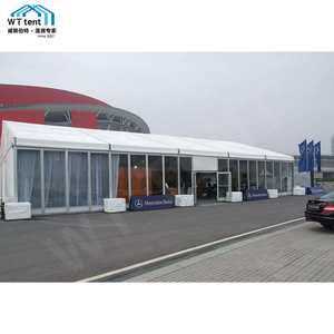 Tentes de réception en alliage d'aluminium 6x12m, 6x15m, 6x18m, imperméables, pour <span class=keywords><strong>camping</strong></span> et événements, matériel de <span class=keywords><strong>location</strong></span> extérieur - Product Image 6