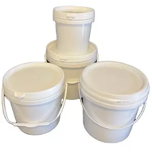 1l/2l/3l/4l/5l/6l/6l/8l/10l/12l/14l/16l/18/20l Pp Open Top Plastic Emmer 4l Plastic Emmer 4l Plastic Emmer Met Handvat En Deksel