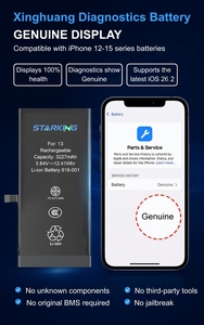 <span class=keywords><strong>Batterie</strong></span> de diagnostic authentique de haute qualité Xinghuang pour <span class=keywords><strong>iPhone</strong></span> <span class=keywords><strong>12</strong></span> 13 14 15 <span class=keywords><strong>Pro</strong></span> Max <span class=keywords><strong>Batterie</strong></span> de téléphone de diagnostic - Product Image 2