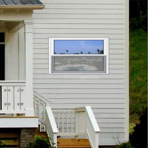 DEEZON Diseño moderno Negro Doble colgado Ventanas Colgadas en la parte superior Apertura vertical Puerta corrediza Huracán Ventanas colgadas - Product Image 5